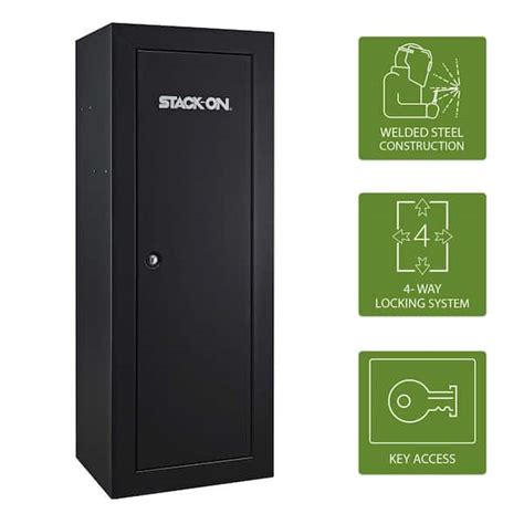 stack on gcb 14p steel 14 gun security cabinet|stack on gun security cabinet.